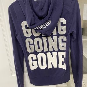 NY Yankees PINK Zip Up Sweatshirt